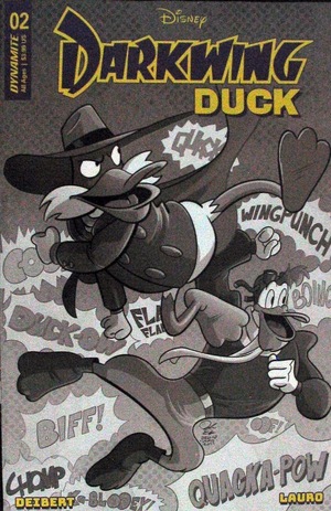 [Darkwing Duck (series 2) #2 (Cover J - Jacob Edgar B&W Incentive)]