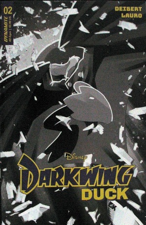 [Darkwing Duck (series 2) #2 (Cover O - George Kambadais B&W Incentive)]