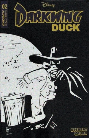 [Darkwing Duck (series 2) #2 (Cover X - Ken Haeser B&W Incentive)]