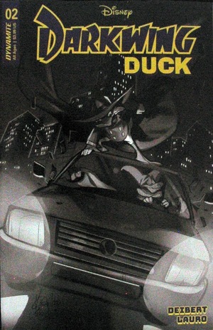 [Darkwing Duck (series 2) #2 (Cover Y - Mirka Andolfo B&W Incentive)]