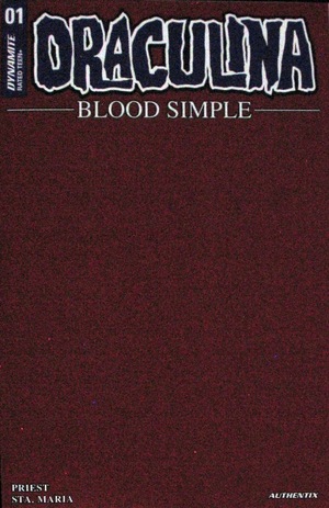 [Draculina - Blood Simple #1 (Cover F - Blood Red Authentix)]