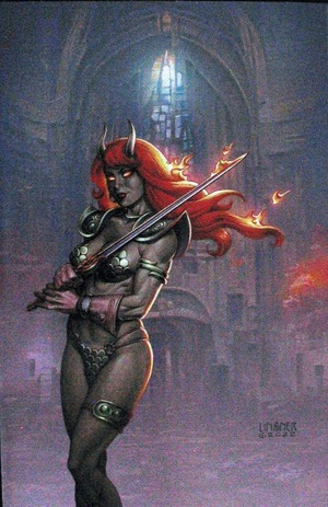 [Red Sonja / Hell Sonja #2 (Cover I - Joseph Michael Linsner Full Art Incentive)]