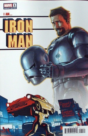 [I Am Iron Man No. 1 (Cover B - Pete Woods)]