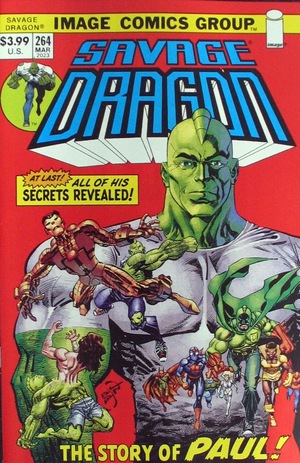 [Savage Dragon (series 2) #264 (Cover B - retro trade dress)]