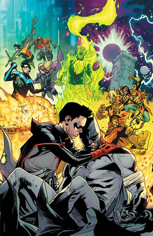 [Batman Vs. Robin 5 (Cover G - Mahmud Asrar Foil Full Art Incentive)]