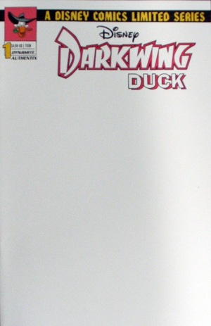 [Darkwing Duck Facsimile Edition #1 (Cover B - Blank Authentix)]