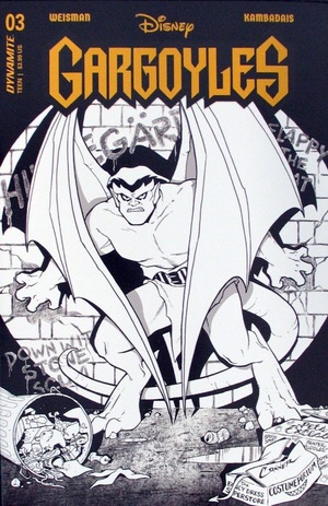 [Gargoyles (series 3) #3 (Cover O - Amanda Conner B&W Incentive)]