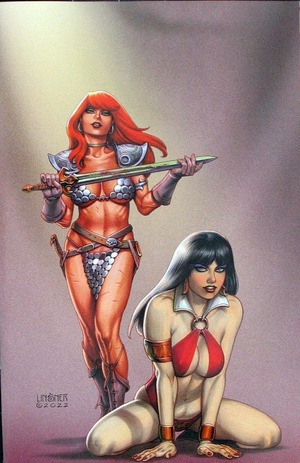 [Vampirella Versus Red Sonja #5 (Cover J - Joseph Michael Linsner Full Art Incentive)]