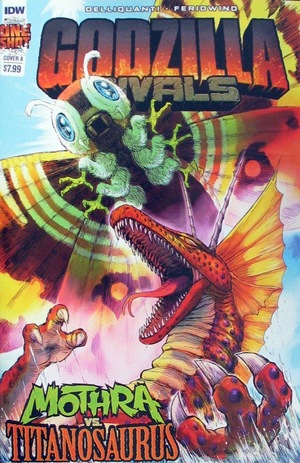 [Godzilla Rivals #7: Mothra Vs. Titanosaurus (Cover A - Feriowind)]