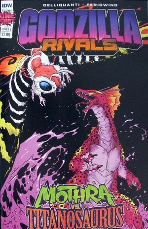 [Godzilla Rivals #7: Mothra Vs. Titanosaurus (Cover B - Sophie Campbell)]