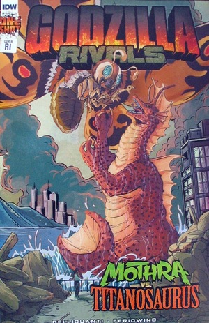 [Godzilla Rivals #7: Mothra Vs. Titanosaurus (Cover C - G. Romero-Johnson Incentive)]