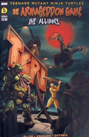 [Teenage Mutant Ninja Turtles: The Armageddon Game - The Alliance #5 (Cover B - Pablo Verdugo)]
