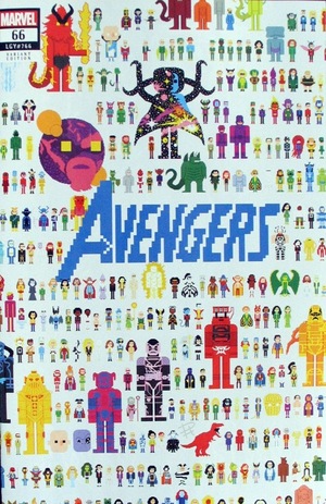 [Avengers (series 7) No. 66 (Cover C - Daniel Hainsworth 8-bit Wraparound Connecting)]