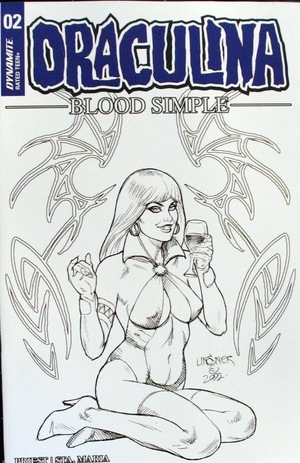 [Draculina - Blood Simple #2 (Cover G - Joseph Michael Linsner B&W Incentive)]