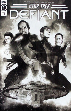 [Star Trek: Defiant #1 (Cover G - Angel Unzueta B&W Incentive)]