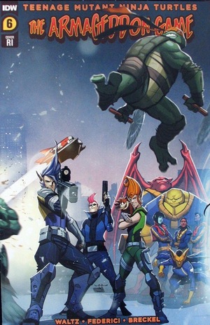 [Teenage Mutant Ninja Turtles: The Armageddon Game #6 (Cover D - Pasquale Qualano Incentive)]