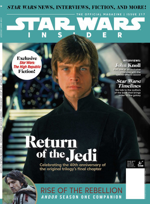 [Star Wars Insider #217 (newsstand cover)]