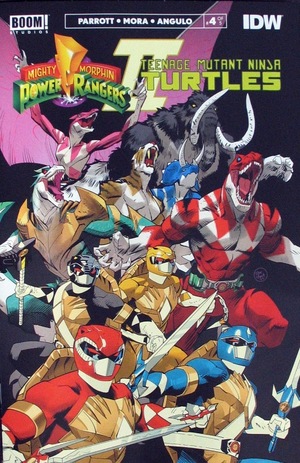 [Mighty Morphin Power Rangers / Teenage Mutant Ninja Turtles II #4 (Cover A - Dan Mora)]