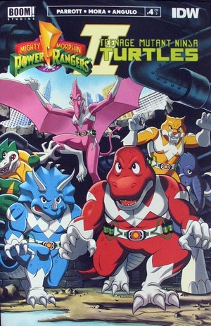 [Mighty Morphin Power Rangers / Teenage Mutant Ninja Turtles II #4 (Cover C - Jordan Gibson)]