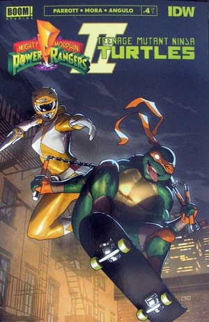 [Mighty Morphin Power Rangers / Teenage Mutant Ninja Turtles II #4 (Cover E - Taurin Clarke)]