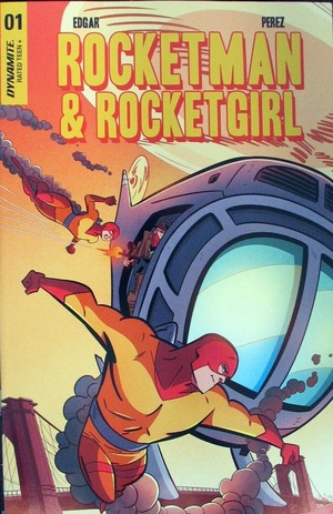 [Rocketman & Rocketgirl #1 (Cover B - Jacob Edgar)]