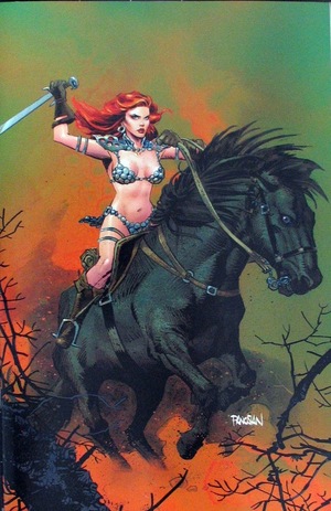 [Unbreakable Red Sonja #5 (Cover S - Dan Panosian Full Art Incentive)]