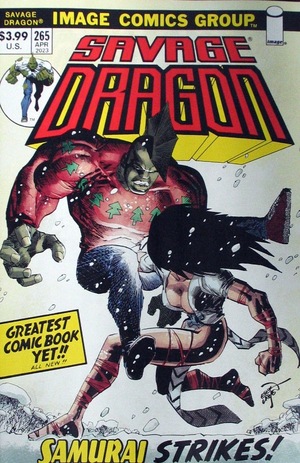 [Savage Dragon (series 2) #265 (Cover B - Erik Larsen retro trade dress)]