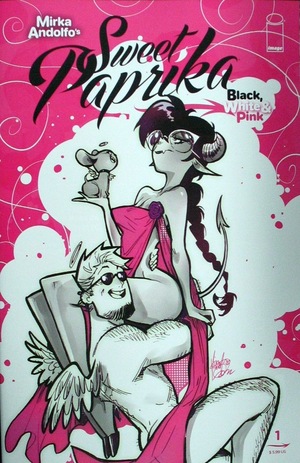 [Mirka Andolfo's Sweet Paprika - Black, White & Pink #1 (Cover A - Mirka Andolfo)]