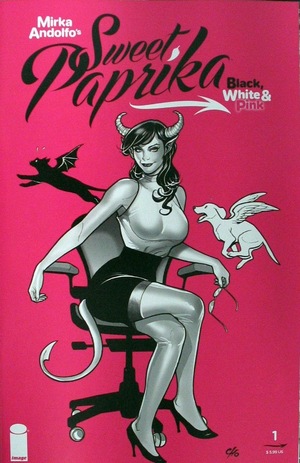 [Mirka Andolfo's Sweet Paprika - Black, White & Pink #1 (Cover B - Frank Cho)]