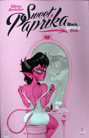 [Mirka Andolfo's Sweet Paprika - Black, White & Pink #1 (Cover E - David Talaski)]