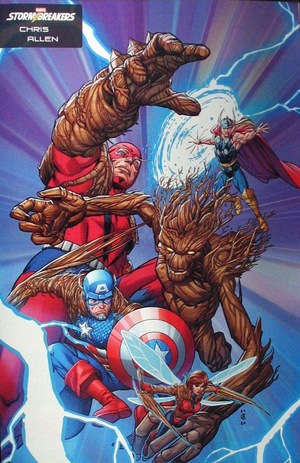 [Avengers: War Across Time No. 4 (Cover B - Chris Allen Stormbreakers Variant)]