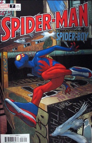 [Spider-Man (series 4) No. 7 (1st printing, Cover E - Humerto Ramos Spoiler Variant)]