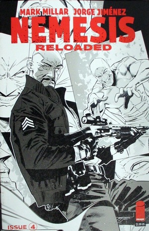 [Nemesis Reloaded #4 (1st printing, Cover B - Jorge Jimenez B&W)]