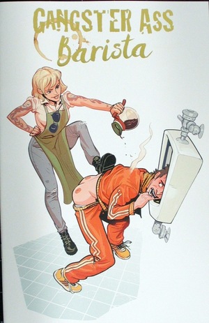 [Gangster Ass Barista #2 (Cover C - Conor Hughes Gold Foil Logo)]