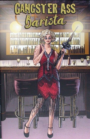 [Gangster Ass Barista #2 (Cover E - Daniel Cooney Gold Foil Logo Incentive)]