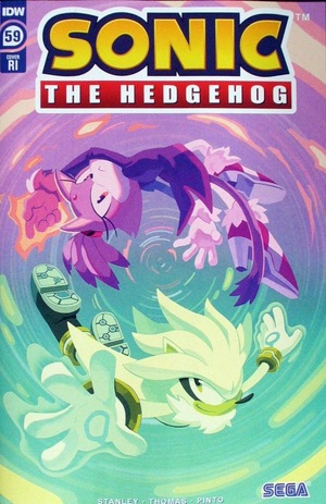 [Sonic the Hedgehog (series 2) #59 (Cover C - Nathalie Fourdraine Incentive)]