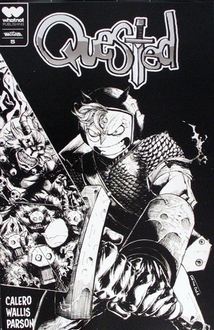 [Quested #5 (Cover C - Eskivo B&W)]