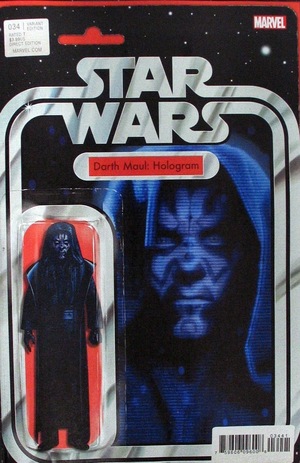 [Star Wars (series 5) No. 34 (1st printing, Cover D John Tyler Christoper Action figure Variant)]