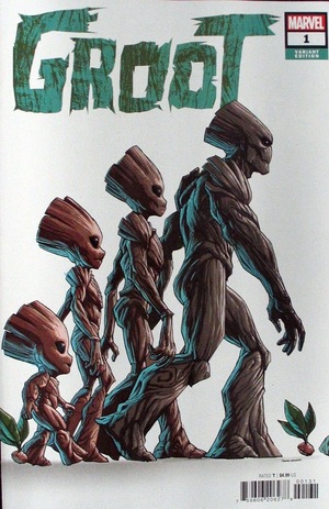 [Groot (series 2) No. 1 (1st printing, Cover C - Pete Woods)]