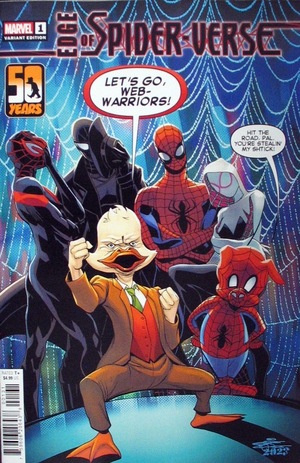 [Edge of Spider-Verse (series 3) No. 1 (1st printing, Cover C - ChrisCross Howard the Duck Variant)]
