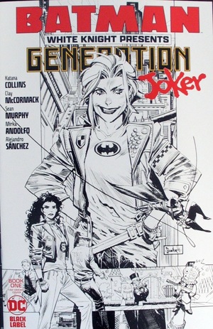 [Batman: White Knight Presents: Generation Joker 1 (Cover D - Sean Murphy B&W Incentive)]