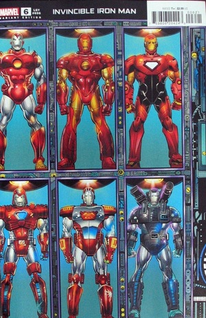 [Invincible Iron Man (series 4) No. 6 (1st printing, Cover B - Bob Layton Connecting)]