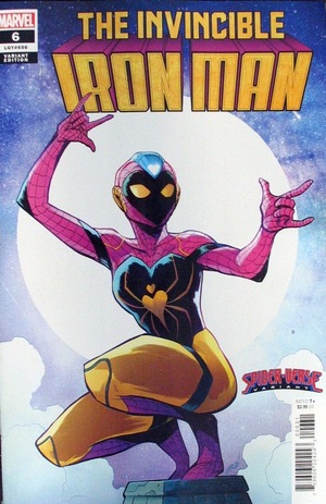 [Invincible Iron Man (series 4) No. 6 (1st printing, Cover C - Ario Anindito Spider-Verse)]