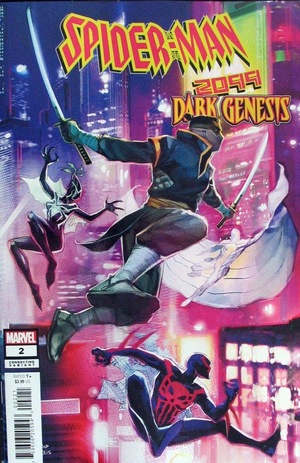 [Spider-Man 2099 - Dark Genesis No. 2 (1st printing, Cover B - Rod Reis Connecting)]