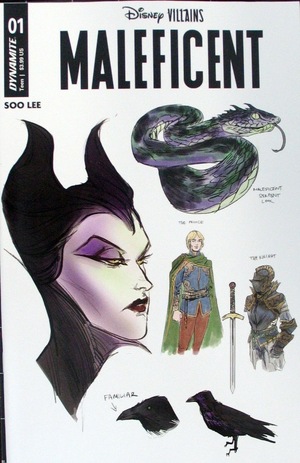[Disney Villains: Maleficent #1 (Cover J - Soo Lee Character Design Incentive)]