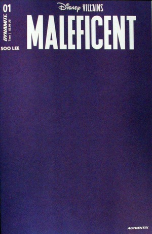 [Disney Villains: Maleficent #1 (Cover X - Purple Blank Authentix)]