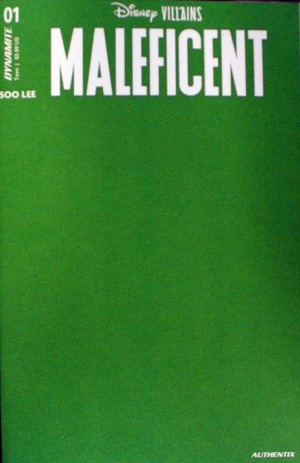 [Disney Villains: Maleficent #1 (Cover Y - Green Blank Authentix)]