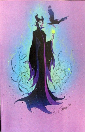 [Disney Villains: Maleficent #1 (Cover ZG - J. Scott Campbell Full Art Incentive)]