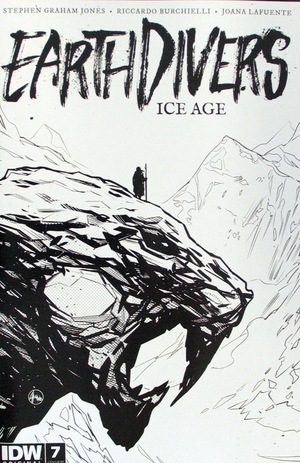 [Earthdivers #7 (Cover D -Angel Hernandez B&W Incentive)]