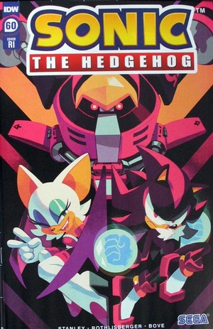 [Sonic the Hedgehog (series 2) #60 (Cover C - Nathalie Fourdraine Incentive)]